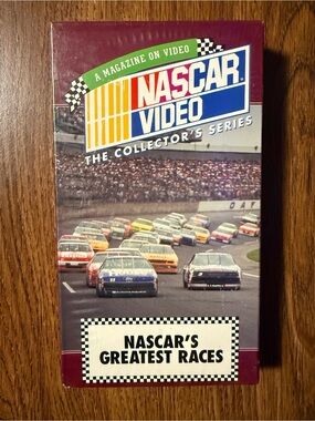 NEW/SEALED Nascar Video The Collector’s Video — Nascar’s Greatest Races (1993)